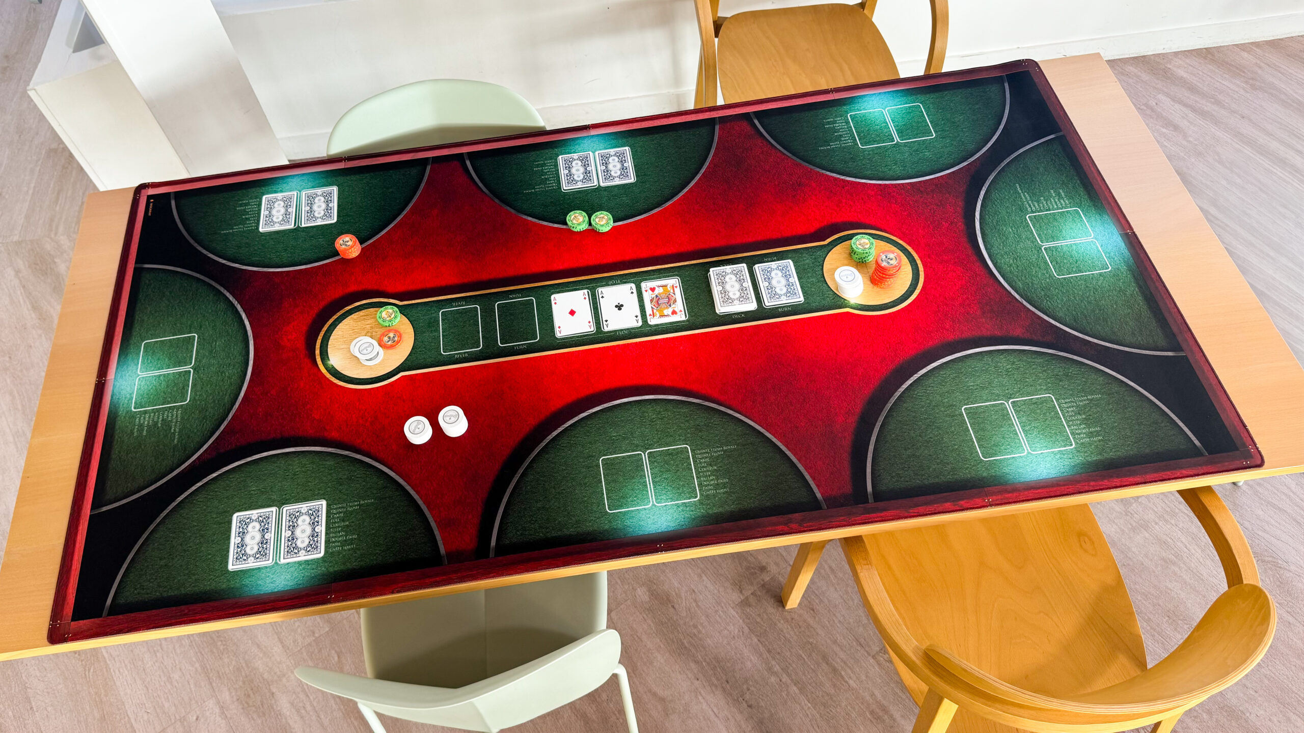 Tapis Poker Prestige 180 x 90 cm | Edition limitée