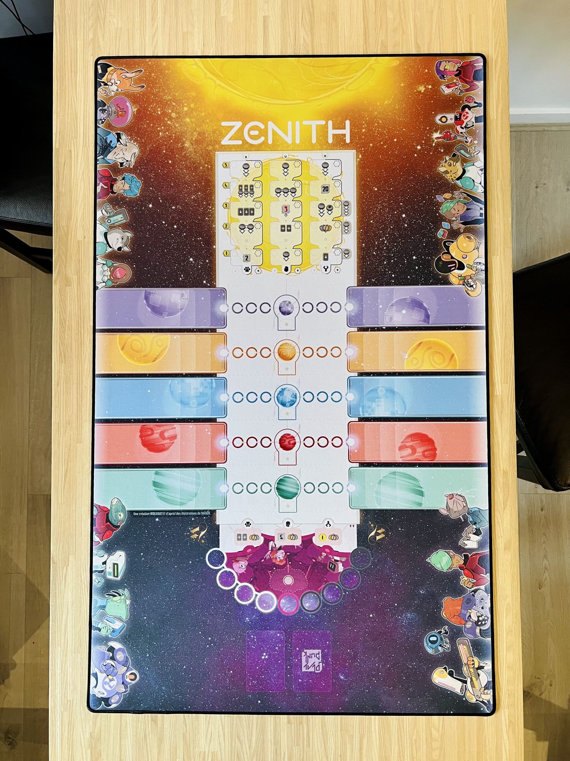 🪐Tapis Officiel Zénith | ÉDITION LIMITÉE | 60 x 100 cm – Image 2